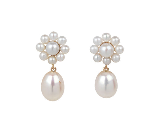 Sophie Bille Brahe Chambre de Fleur Stud Earrings