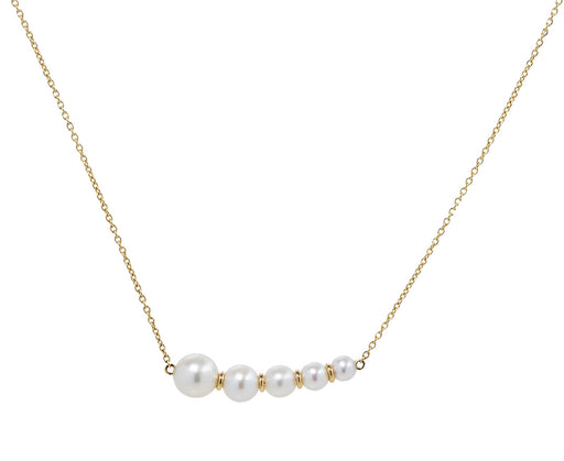 Lune Perle Pearl Pendant Necklace