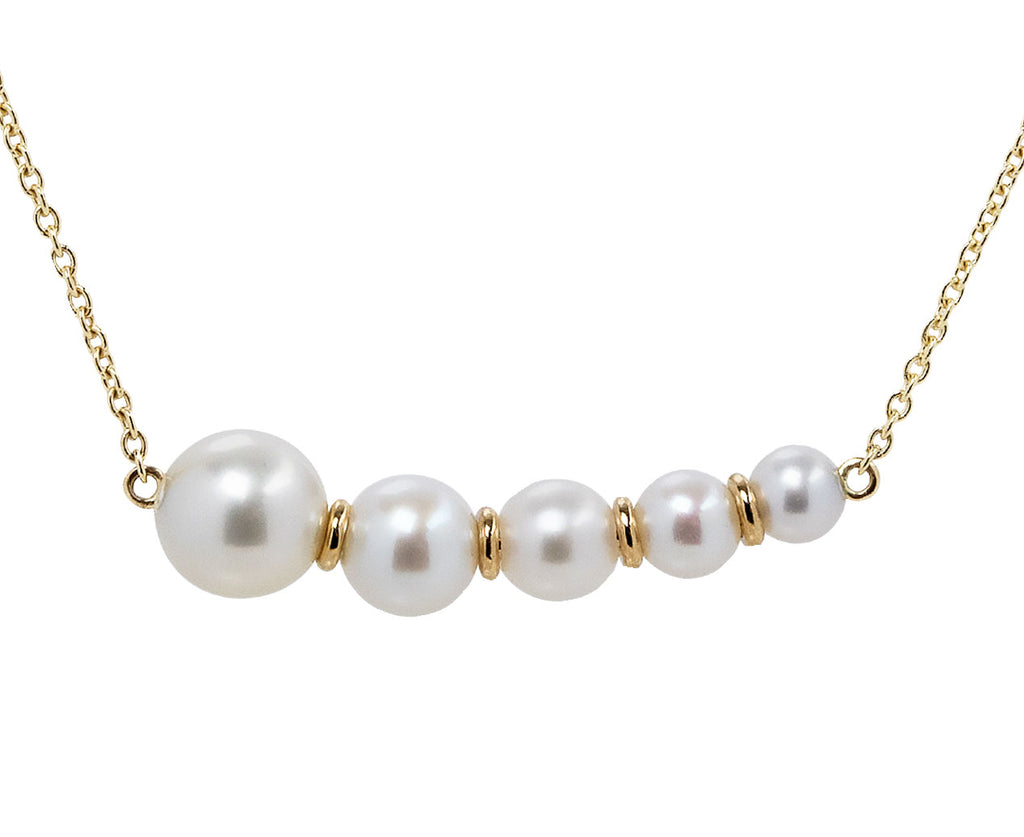 Lune Perle Pearl Pendant Necklace