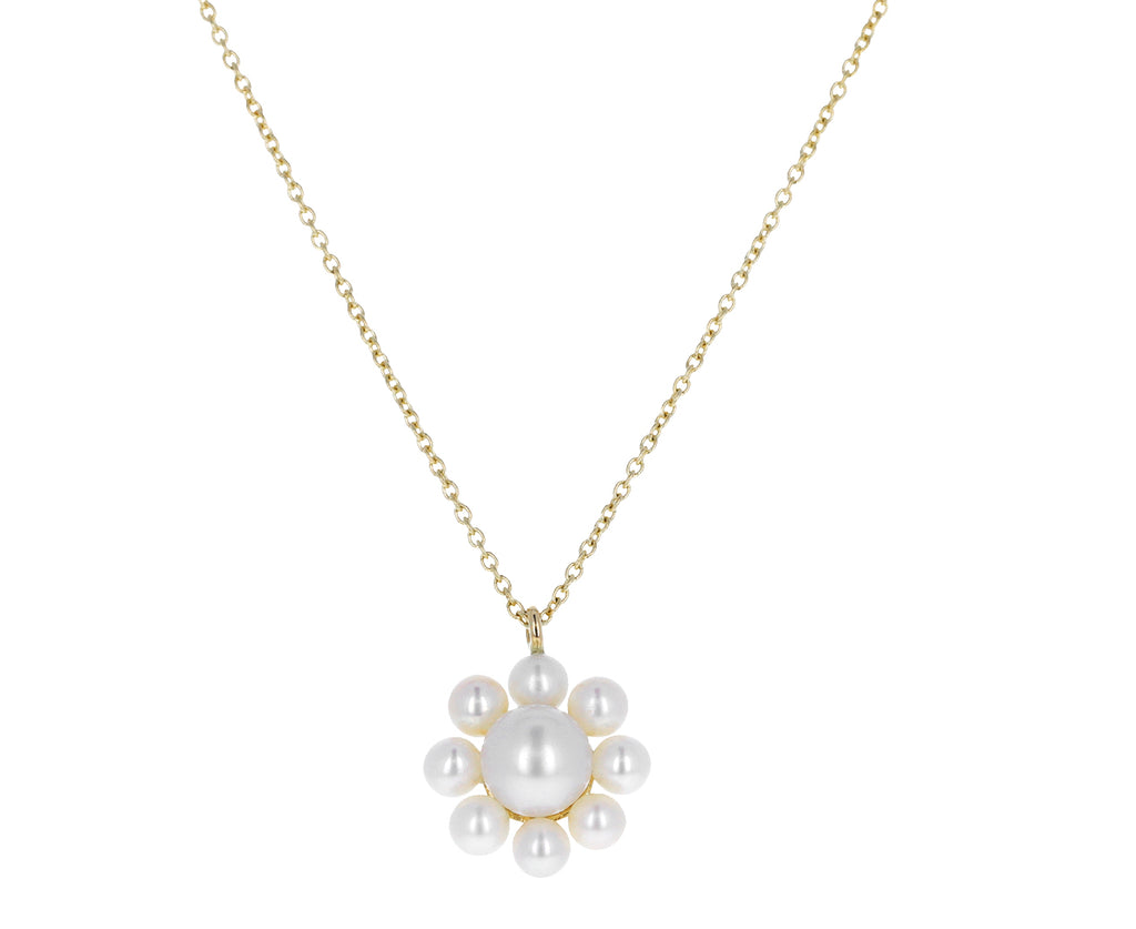 Margherita Simple Pearl Pendant Necklace