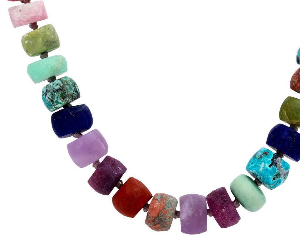 Candy Gem Honed Beaded Necklace