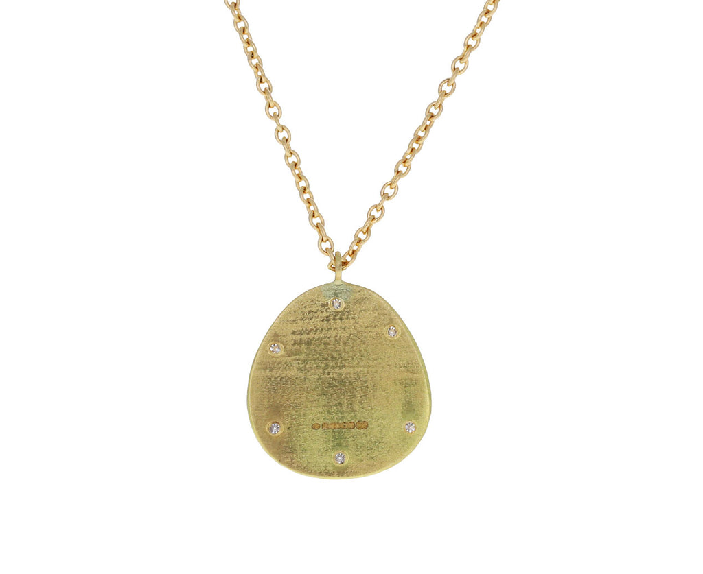 Engraved Starlight Diamond Necklace