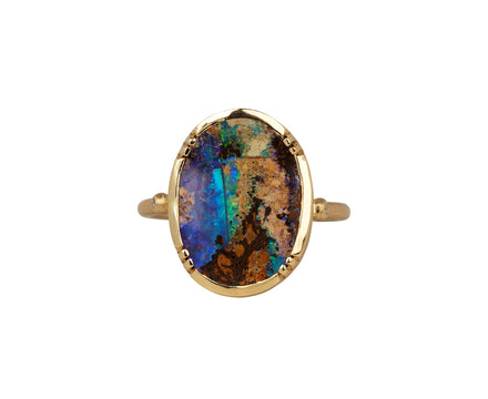 Brooke Gregson Boulder Opal Ellipse Ring