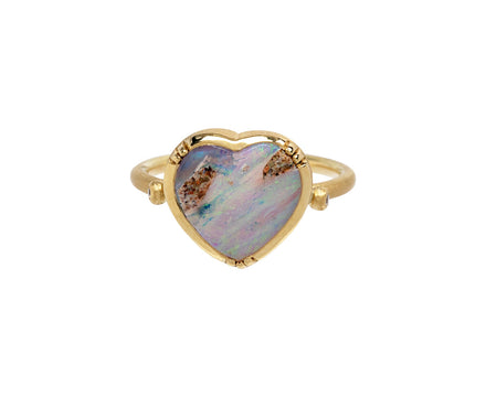 Brooke Gregson Pipe Opal Heart Ring