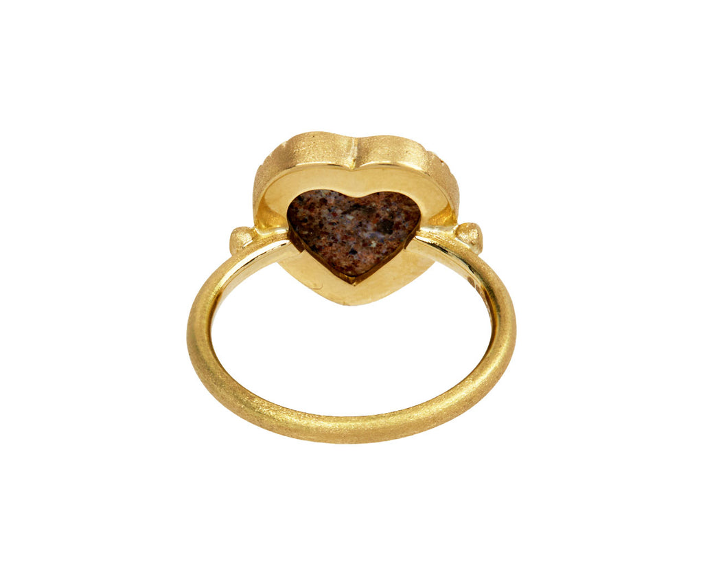Brooke Gregson Pipe Opal Heart Ring Back