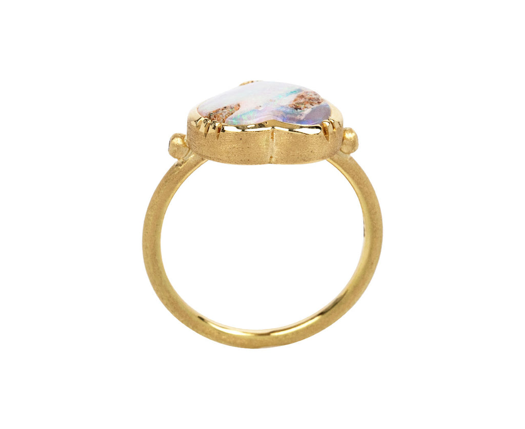 Brooke Gregson Pipe Opal Heart Ring Top