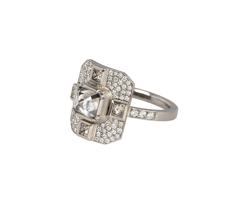 Brooke Gregson Mondrian Diamond Ring Side View