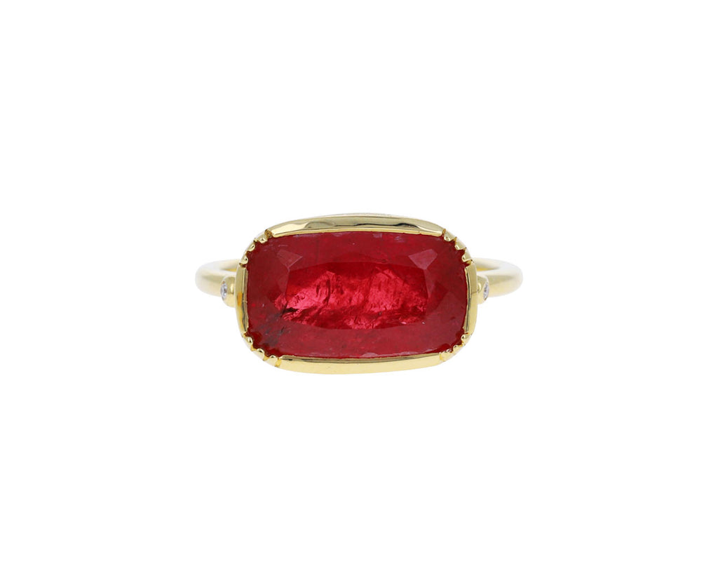 Rhodonite Orbit Ring