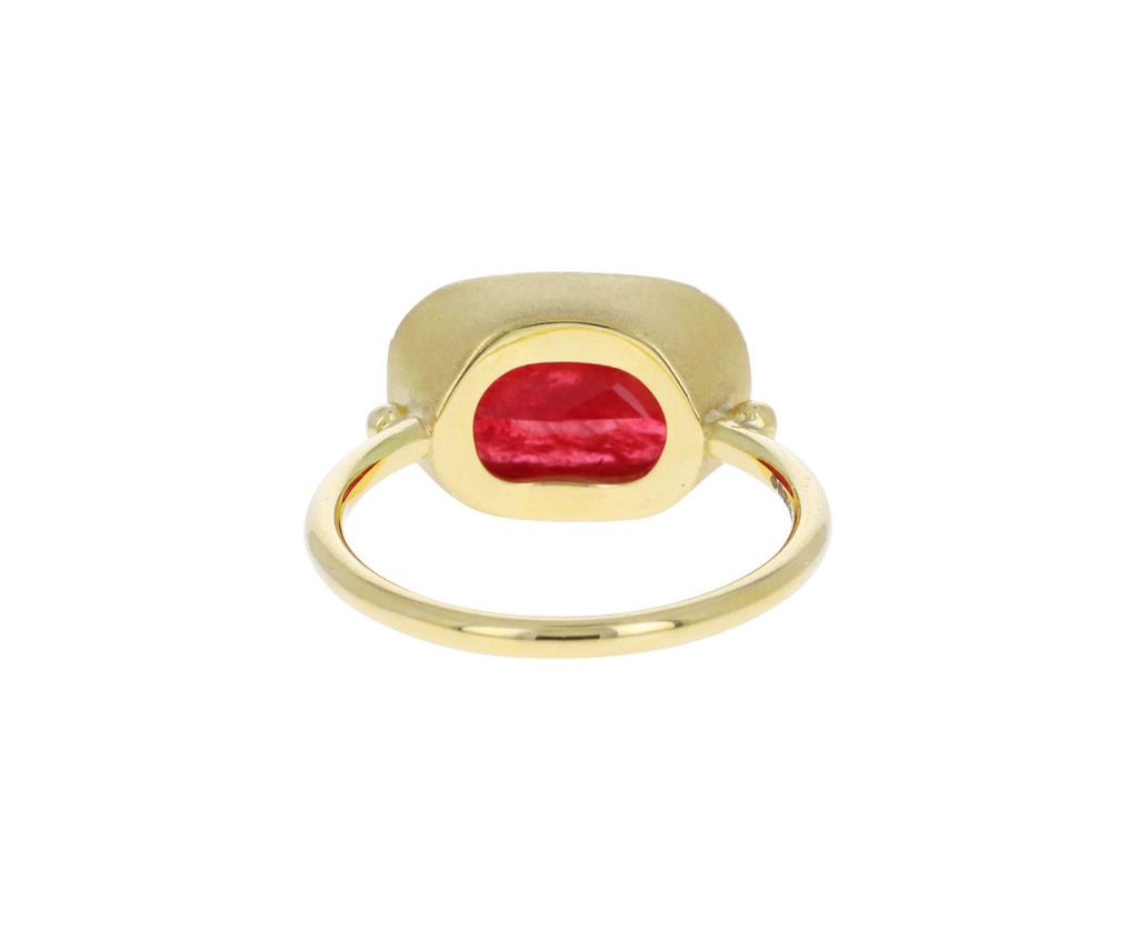Rhodonite Orbit Ring
