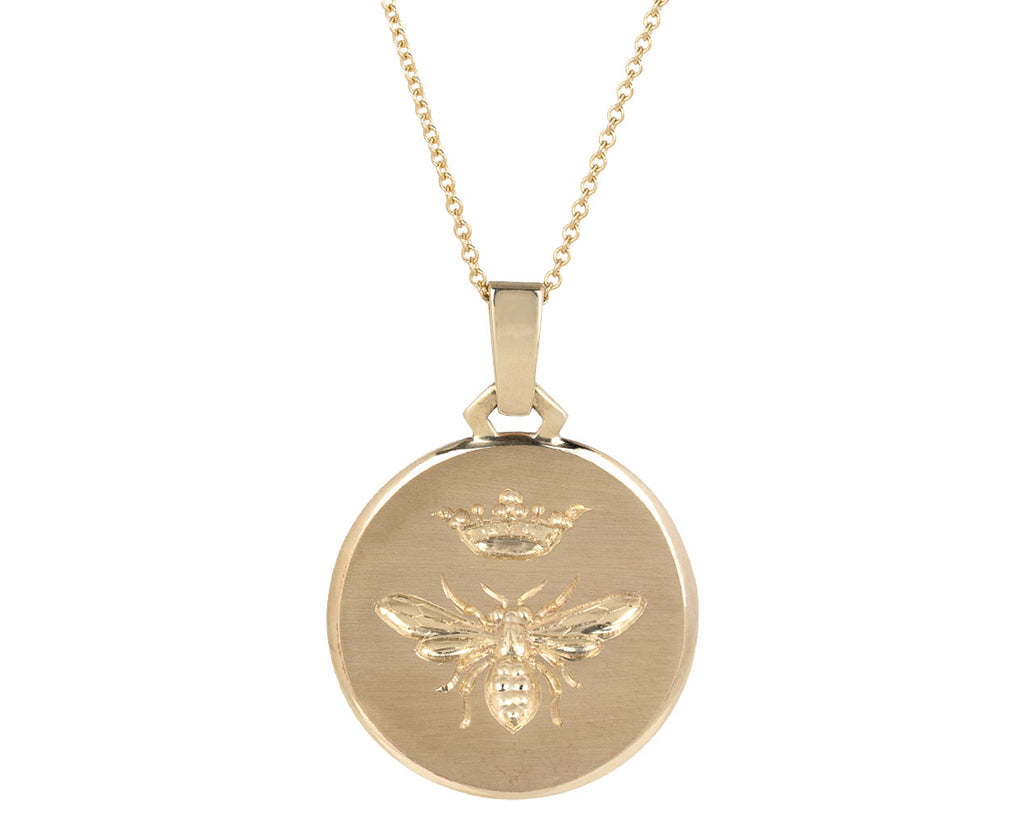 Medium Queen Bee Pendant Necklace