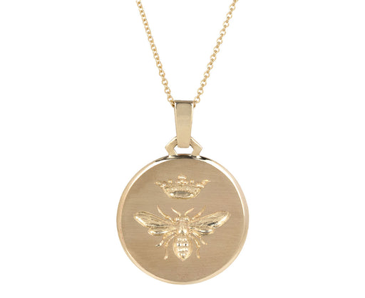 Medium Queen Bee Pendant Necklace