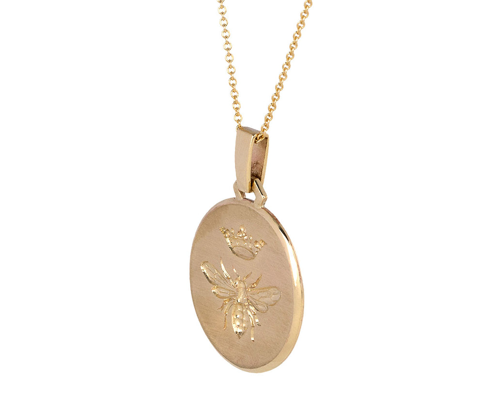 Medium Queen Bee Pendant Necklace