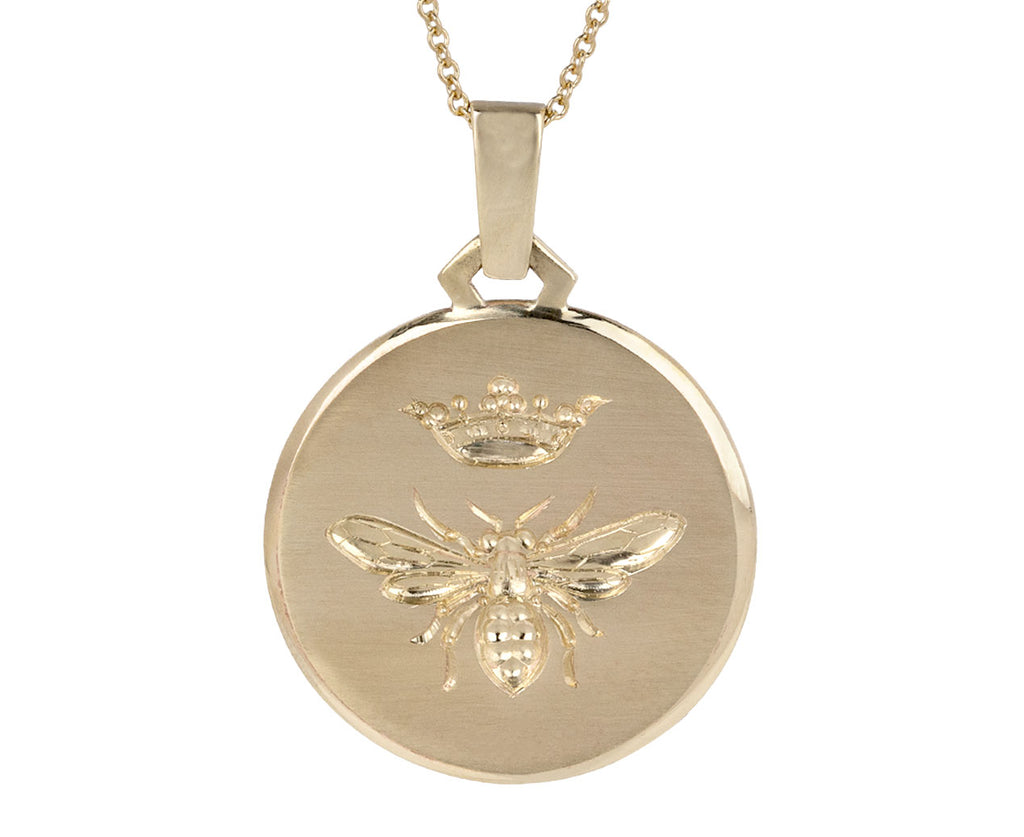 Medium Queen Bee Pendant Necklace