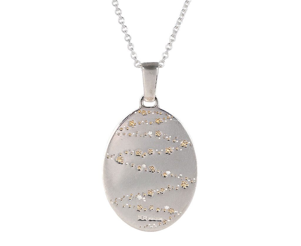 Medium Silver Heart Pendant Necklace