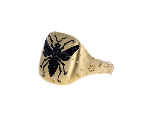 Bee Cushion Ring