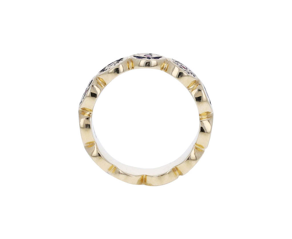 Gold Mini Carousel Ring