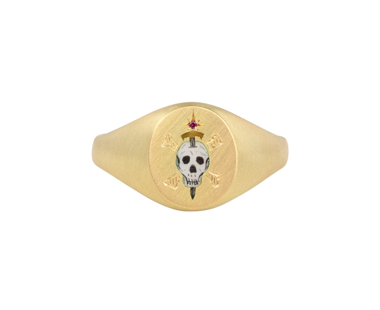 h’eres ヒアーズ　OUROBOROS SIGNET PIERCE GOLD OUROBOROS SIGNET PIERCE GOLD – h'eres