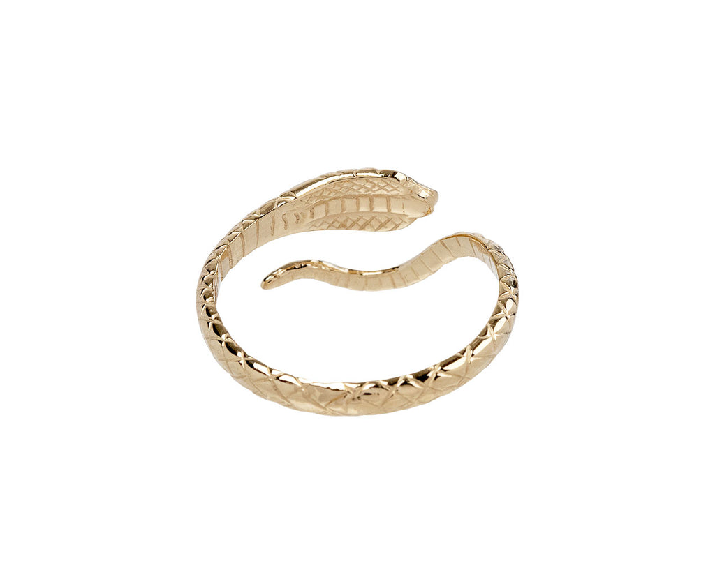 Celine Daoust Diamond Eye Cobra Ring Back View