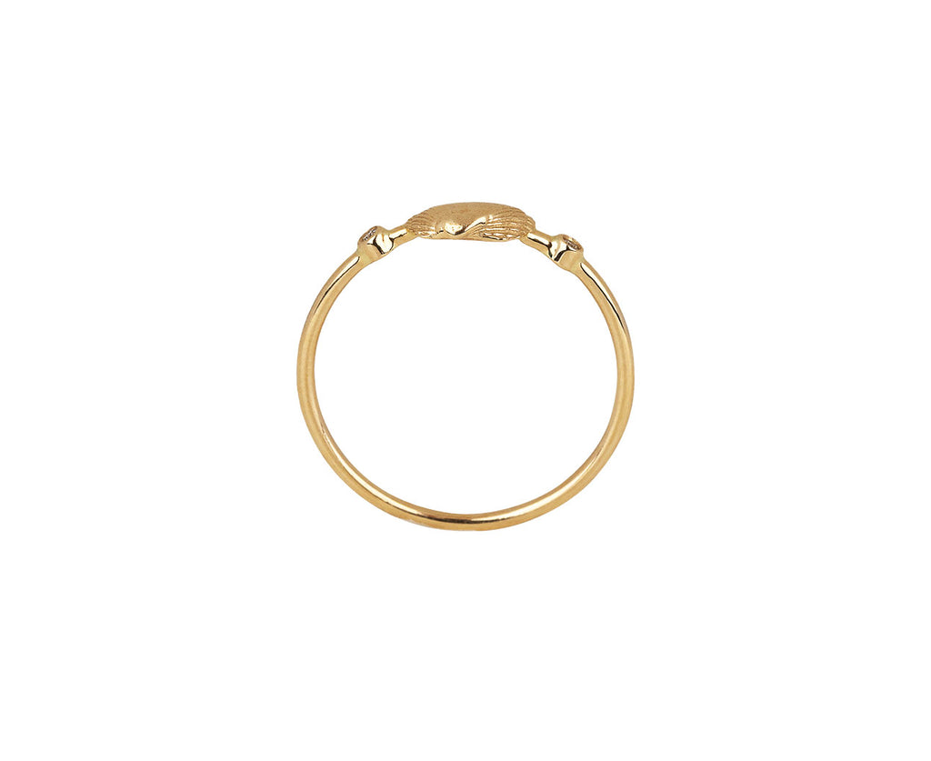 Celine Daoust Small Shell Ring Top View