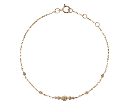 Celine Daoust Small Eyes Chain Bracelet