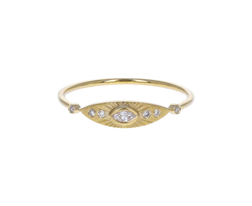 Marquise Diamond Small Eye Ring - TWISTonline 