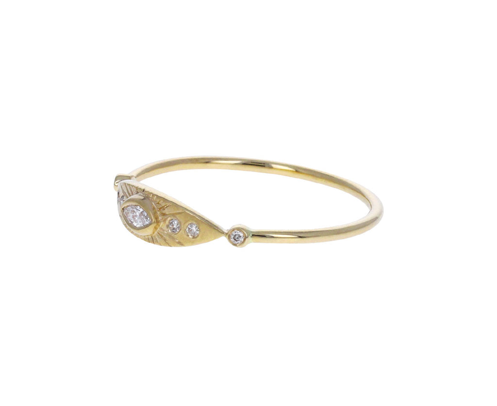 Marquise Diamond Small Eye Ring - TWISTonline 