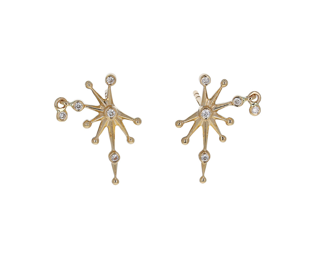 Diamond Constellation Stud Earrings
