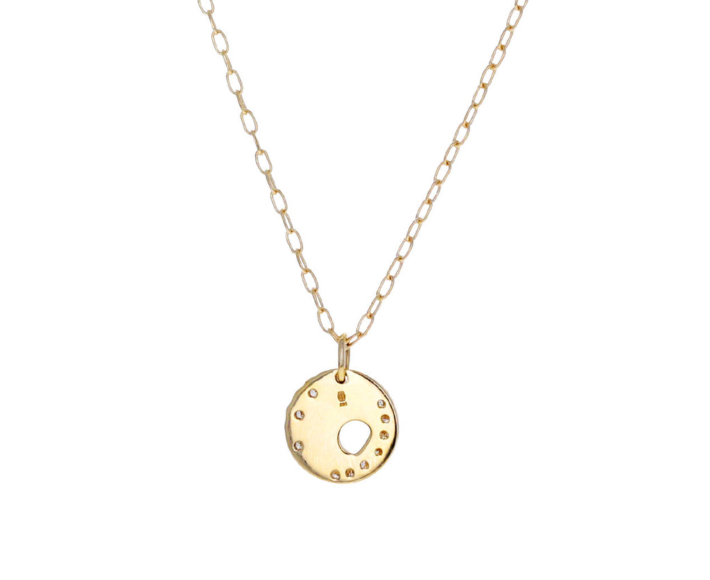 Baby Sun and Moon Pendant Necklace