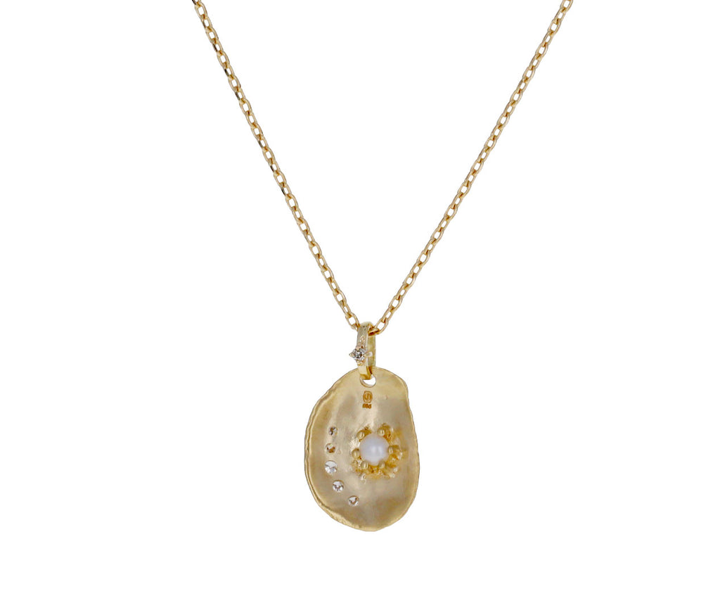 Gold Heart Nugget Birthstone Necklace – JOY by Corrine Smith