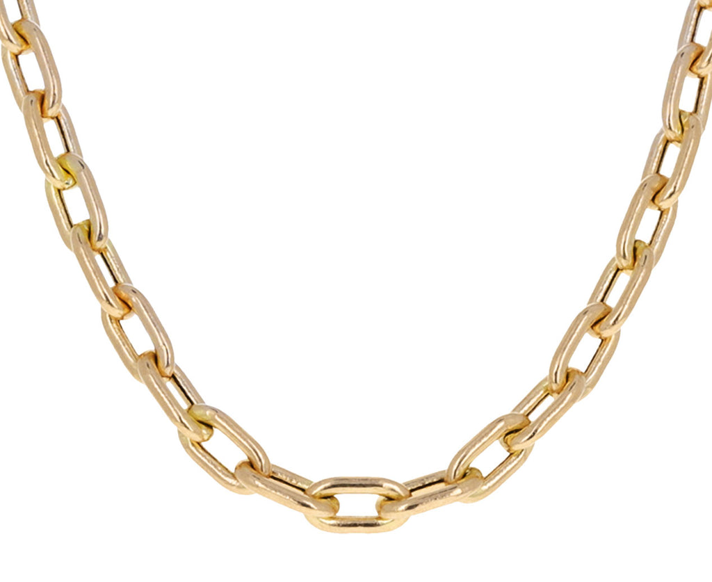 Gold Link Station Necklace