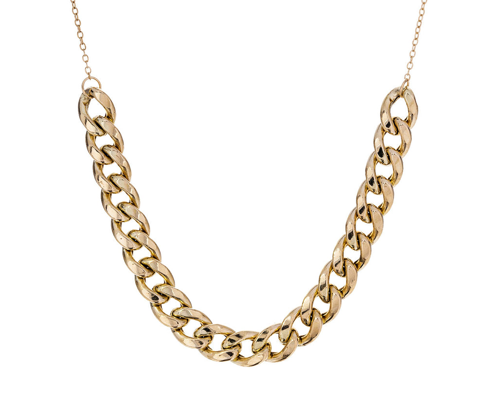 Wide Curb Chain Necklace - TWISTonline 