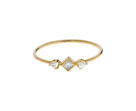 Princess Cut Diamond Ring - TWISTonline 