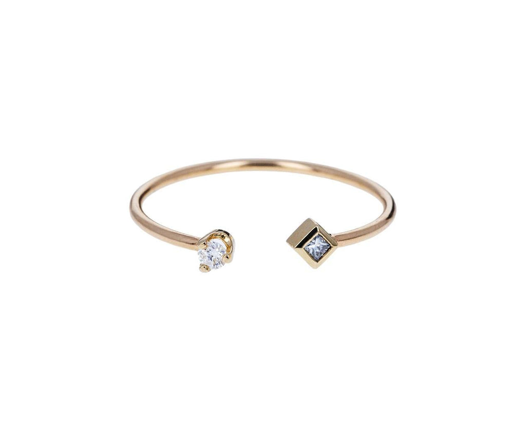 Diamond Cuff Ring - TWISTonline 