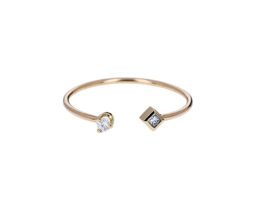 Diamond Cuff Ring - TWISTonline 