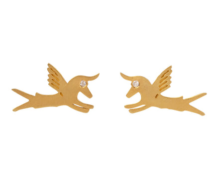 Darius Pegasus Stud Earrings