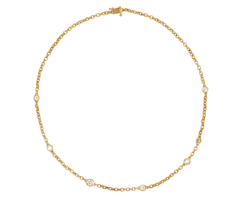 Darius Diamond Fairy Chain Necklace Full Necklace