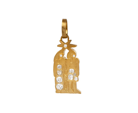 Darius Dendera Diamond Gemini Charm Pendant ONLY