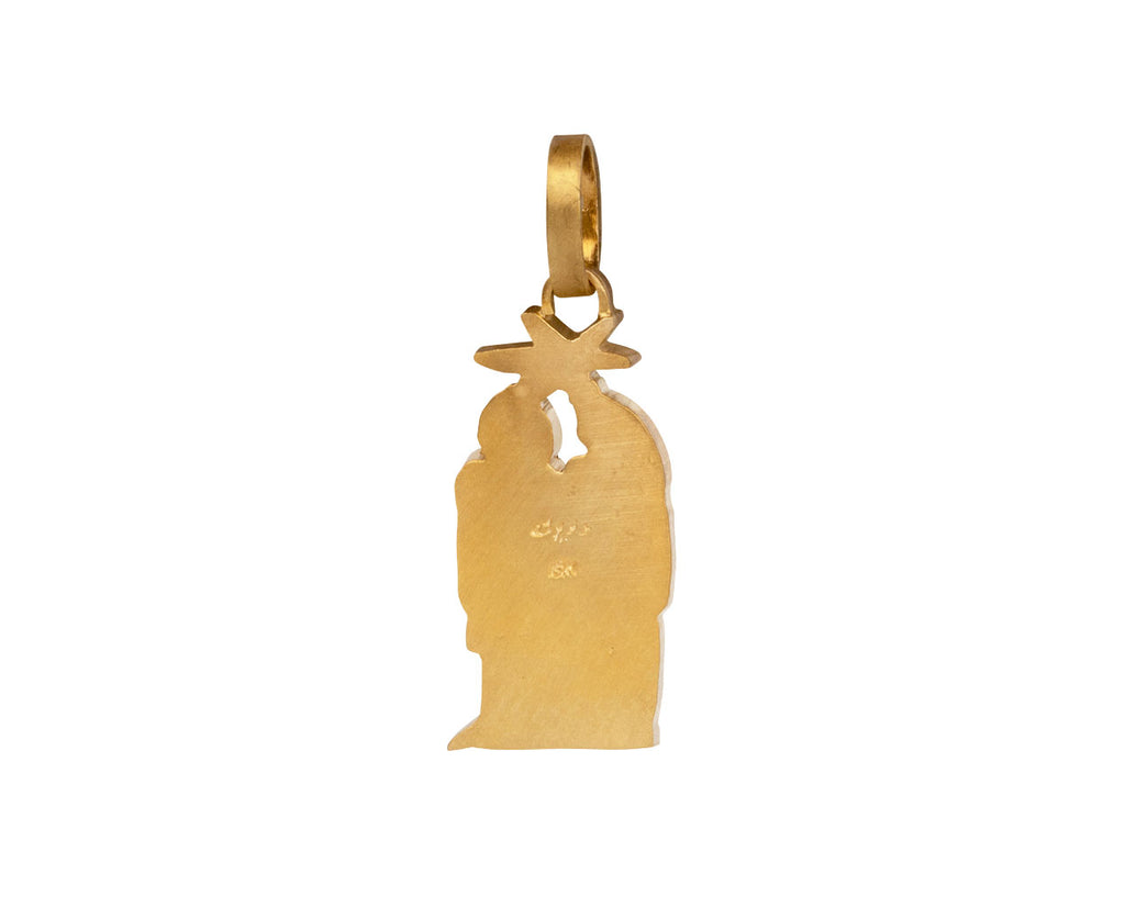 Darius Dendera Diamond Gemini Charm Pendant ONLY Back