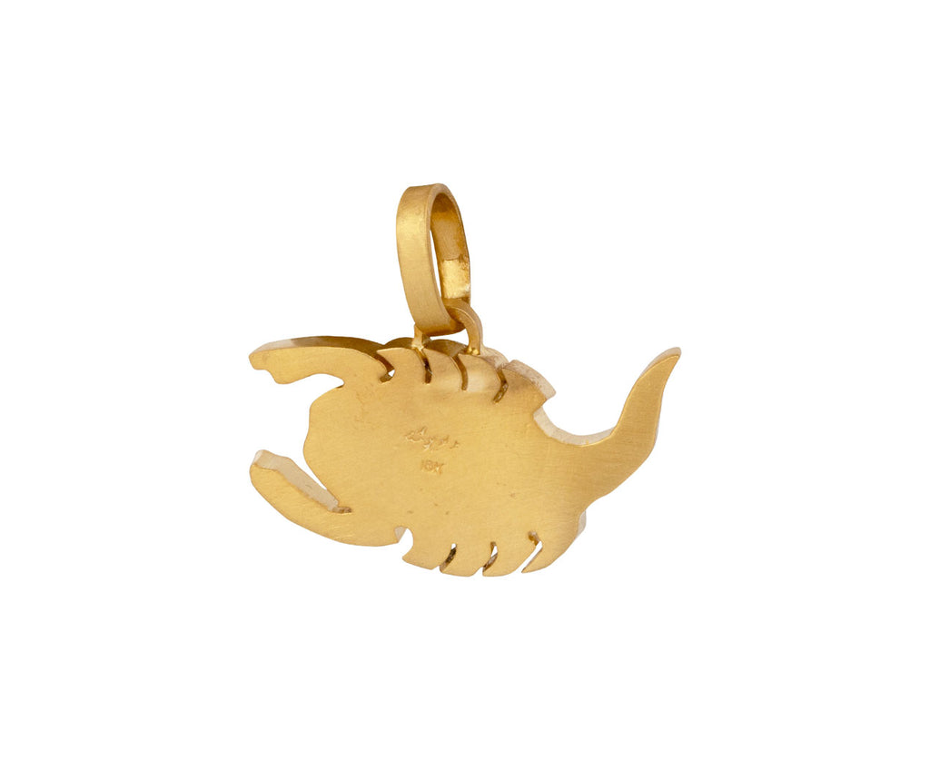 Darius Dendera Zodiac Scorpio Charm Pendant ONLY Back