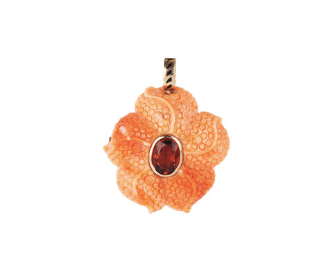 Dezso Coral Citrine Starfish Charm ONLY