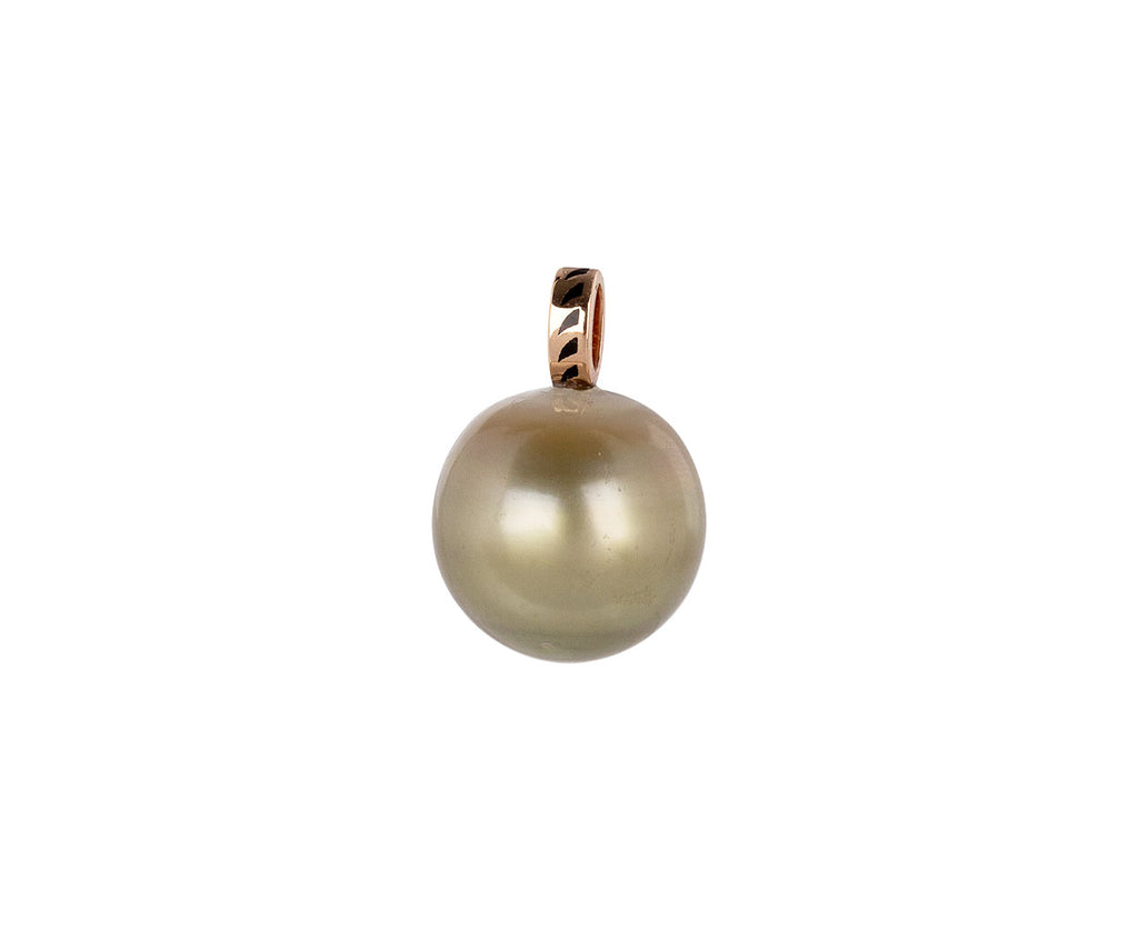 Dezso Taupe Pearl Charm Pendant ONLY