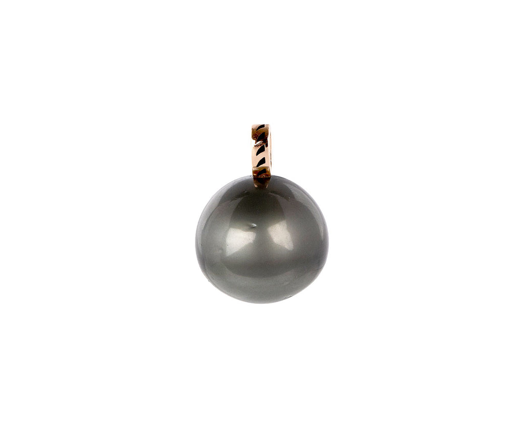 Dezso Gray Pearl Charm Pendant ONLY