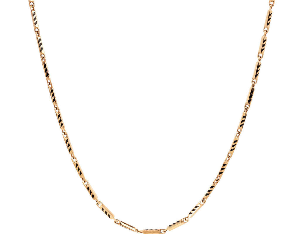 Dezso Deco Shark Fin Chain Necklace