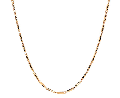 Dezso Deco Shark Fin Chain Necklace