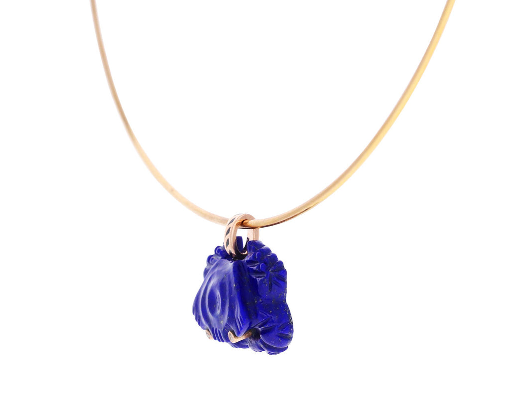 Lapis Diamond Eye Crab Pendant ONLY