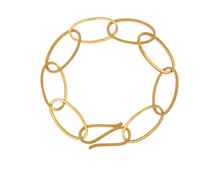 Jane Diaz Large Oval Link Chain Bracelet