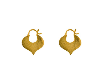 Gold Small Alhambra Hoop - TWISTonline 