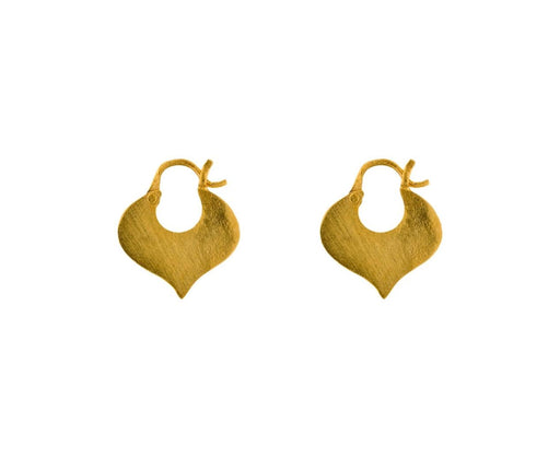 Gold Small Alhambra Hoop - TWISTonline 