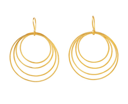 Whisper Hoop Drop Earrings - TWISTonline 