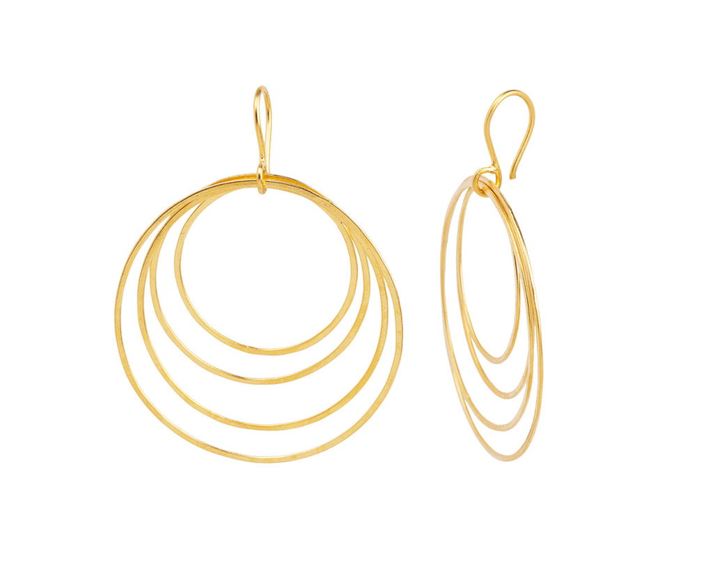 Whisper Hoop Drop Earrings - TWISTonline 